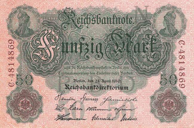50 Mark 1910